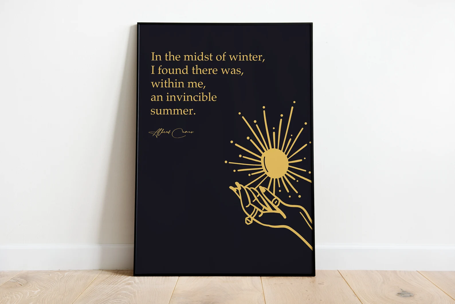 In the midst of winter (illustrated)