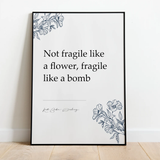 Fragile like a bomb