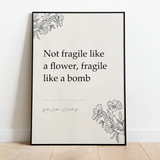 Fragile like a bomb