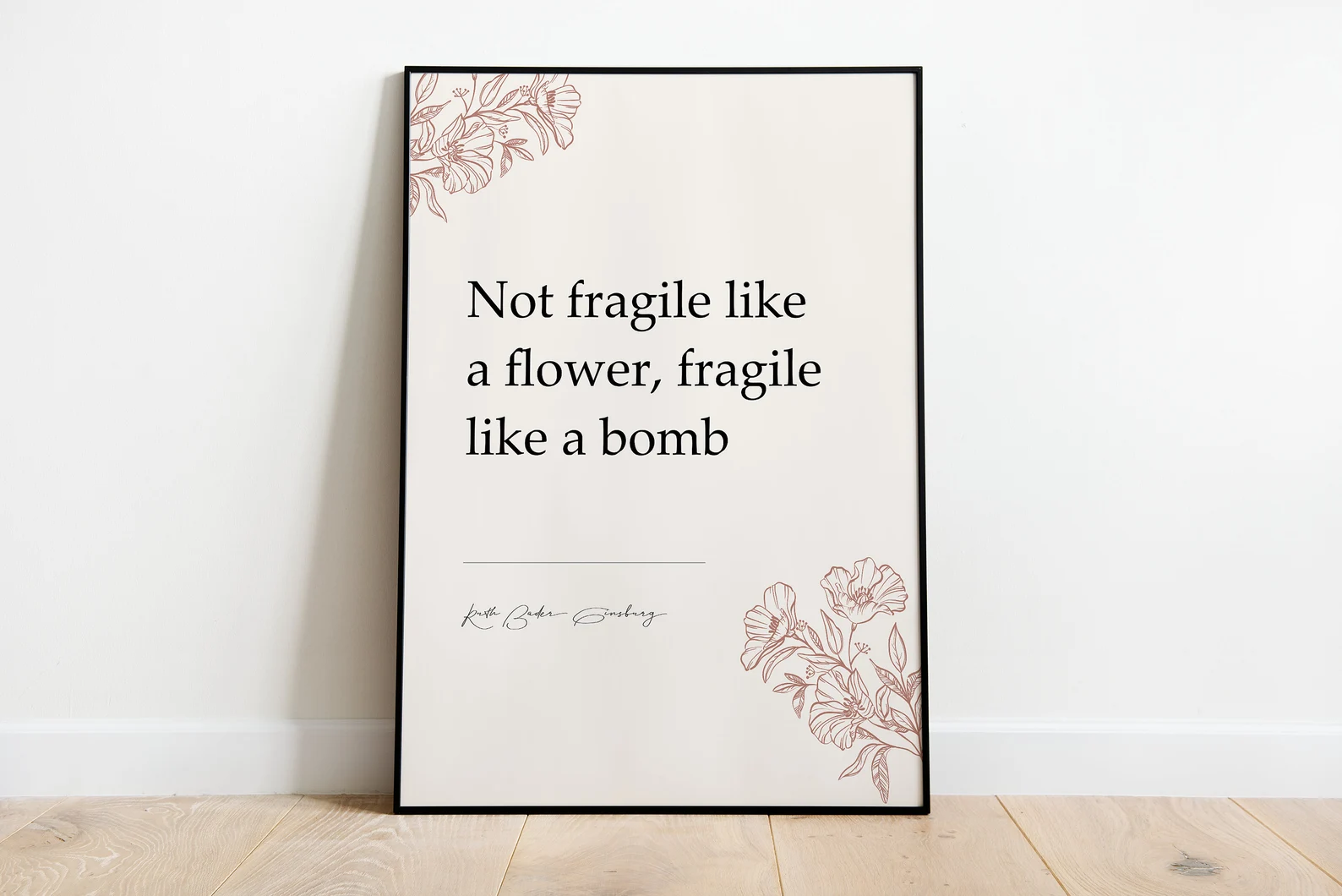 Fragile like a bomb